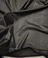 Mat Kaplama Yılan Desen Suni Deri Süet Kumaş | D-5