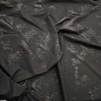 Siyah Fırça Darbe Desen Örme Parça Kumaş