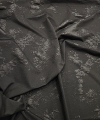 Siyah Fırça Darbe Desen Örme Parça Kumaş