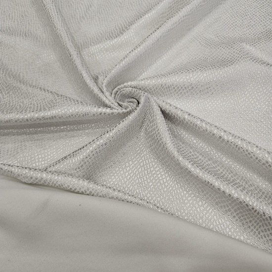 Yılan Desen Jakarlı İnterlok Kumaş | D-15