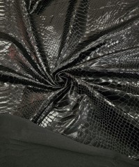 Parlak Piton Desen İnterlok Kumaş | D-19