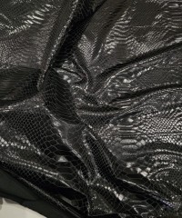 Parlak Piton Desen İnterlok Kumaş | D-19