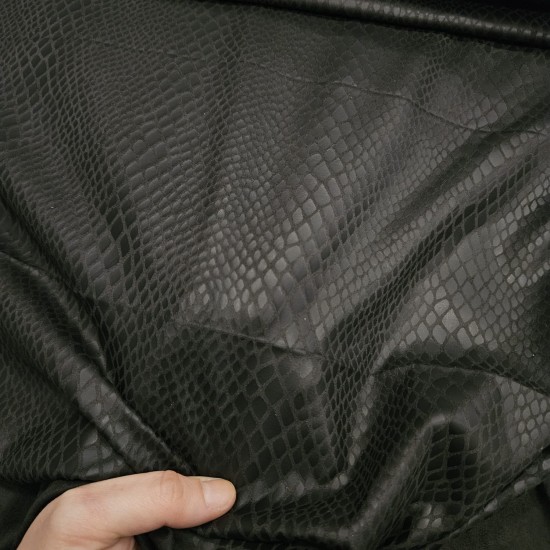 Süet Piton Kaplama Kumaş | E-01