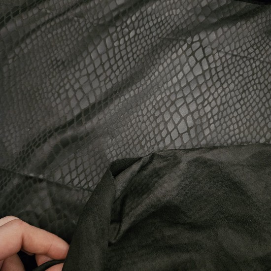 Süet Piton Kaplama Kumaş | E-01