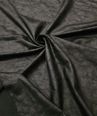 Siyah Kaplama Siyah Zemin Süprem Kumaş