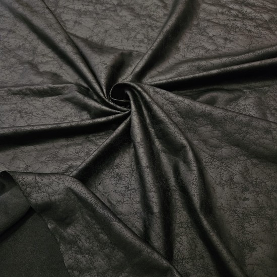 Siyah Kaplama Siyah Zemin Süprem Kumaş