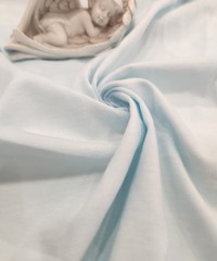 30/1 Penye Süprem Kumaş | Buz Mavi | 150 gsm