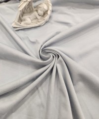 30/1 Penye Süprem Kumaş | Açık Gri | 150 gsm