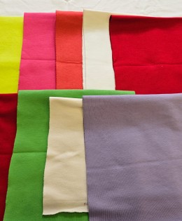 Küçük Ölçekli Projeler İçin Kumaş Parçaları – 10 Adet | P26