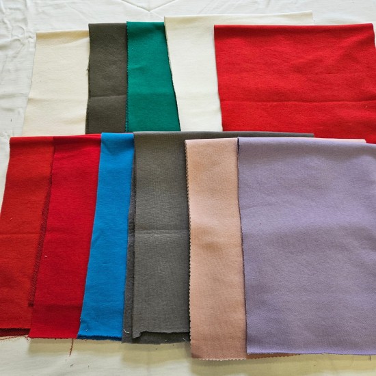 Küçük Ölçekli Projeler İçin Kumaş Parçaları – 10 Adet | P27