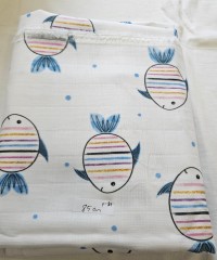 2 Katlı Kareli Müslin Kumaş | 85x160 cm | P37