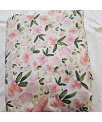 Baskılı %100 Pamuk Müslin Kumaş | Papatya