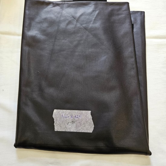 Polyester Siyah Parça Kumaş | 144x120 cm | P51