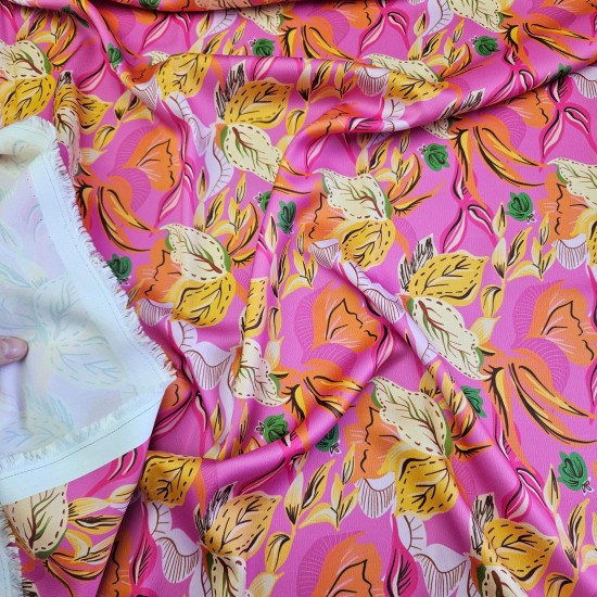 Dokuma Polyester Zara Saten Parça Kumaş