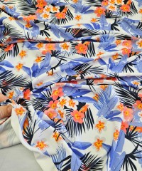 Örme Polyester Baskılı Parça Kumaş Kumaş