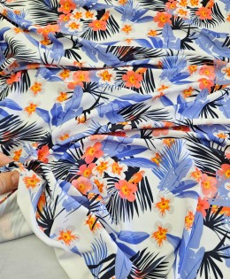 Örme Polyester Baskılı Parça Kumaş Kumaş