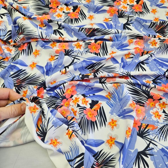 Örme Polyester Baskılı Parça Kumaş Kumaş