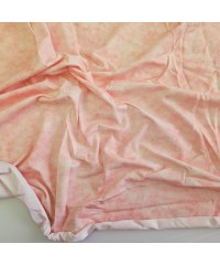 Penye Süprem Baskılı Parça Kumaş | Pembe