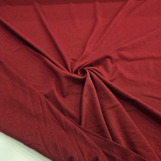 Giyimlik Pike Kumaş | Bordo