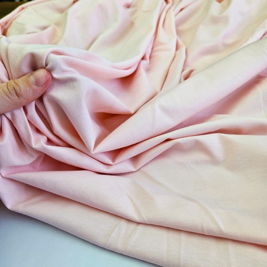 Penye Süprem Parça Kumaş | Pembe