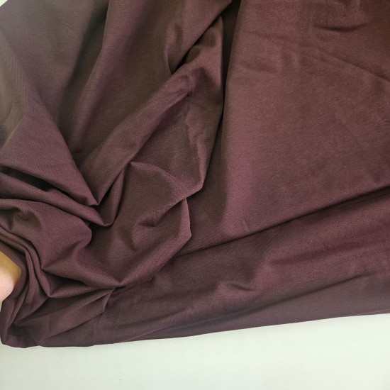 Penye Süprem Boyalı Parça Kumaş | Bordo