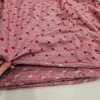 Jakarlı Süprem Parça Kumaş| Pembe