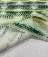 Pamuklu Dokuma Poplin Kumaş | Yeşil