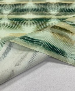 Pamuklu Dokuma Poplin Kumaş | Yeşil