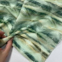 Pamuklu Dokuma Poplin Kumaş | Yeşil