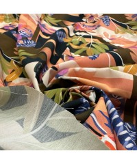 Pamuklu Dokuma Poplin Kumaş | Çiçek