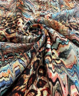 Viskon Dokuma Belmando Kumaş | Leopar