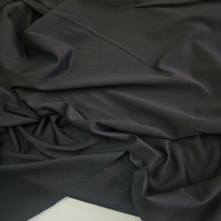 Polyester İnterlok Parça Kumaş | Siyah