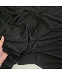 Polyester İnterlok Parça Kumaş | Siyah