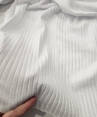 Modal Kaşkorse Kumaş | Beyaz