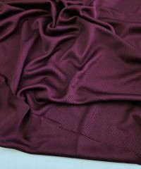 Polyester İnterlok Parça Kumaş | Bordo