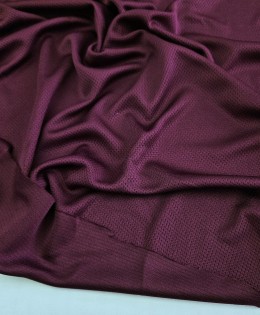 Polyester İnterlok Parça Kumaş | Bordo