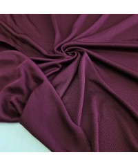 Polyester İnterlok Parça Kumaş | Bordo Polyester İnterlok Parça Kumaş | Bordo