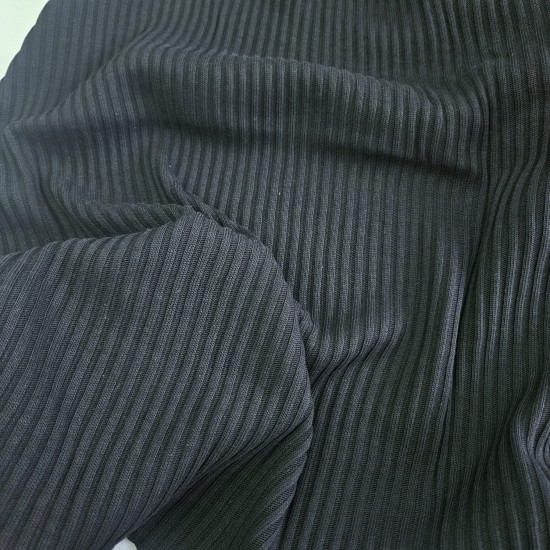 Pamuk Polyester Kaşkorse Kumaş | Lacivert Pamuk Polyester Kaşkorse Kumaş | Lacivert