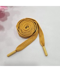 Set Fırsat* Hardal 50'lu Kordon Bağcık Siyah Renk Uçlamalı 115 cm & No 28 Gümüş Renk 100'li Kuşgözü Set