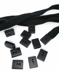 Mat Siyah Dikilebilir Küp Bağucu Dikme | Kordon Stoperi