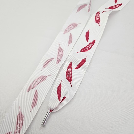 Kırmızı Biber Baskılı Sweatshirt-Eşofman İpi / Ayakkabı Bağcığı / Kordon İp 120 cm