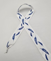 Mavi Biber Baskılı Sweatshirt-Eşofman İpi / Ayakkabı Bağcığı / Kordon İp 120 cm