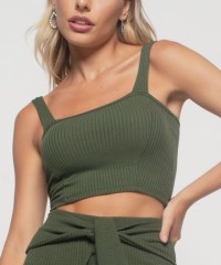 Modal Kaşkorse Kumaş | Haki