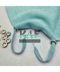 Set Fırsat* Aqua 50'lu Kordon Bağcık 120 cm & No 28 Gümüş Renk 100'li Kuşgözü Set