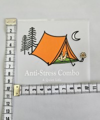 Termo Transfer Baskı | Beyaz Yazılı Kamp