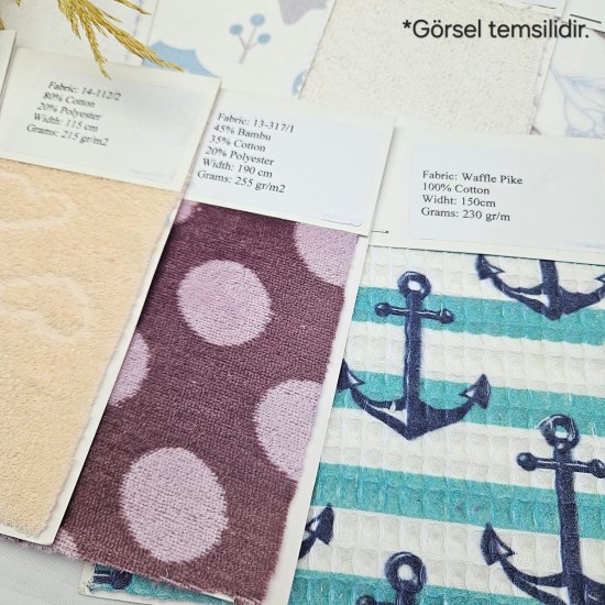 Tasarımcılar ve Kumaş Öğrenmek isteyenler için Kumaş Örnekleri Kiti | Ev Tekstili