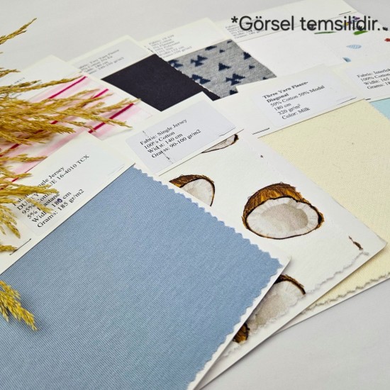 Tasarımcılar ve Kumaş Öğrenmek isteyenler için Kumaş Örnekleri Kiti | İç Giyim