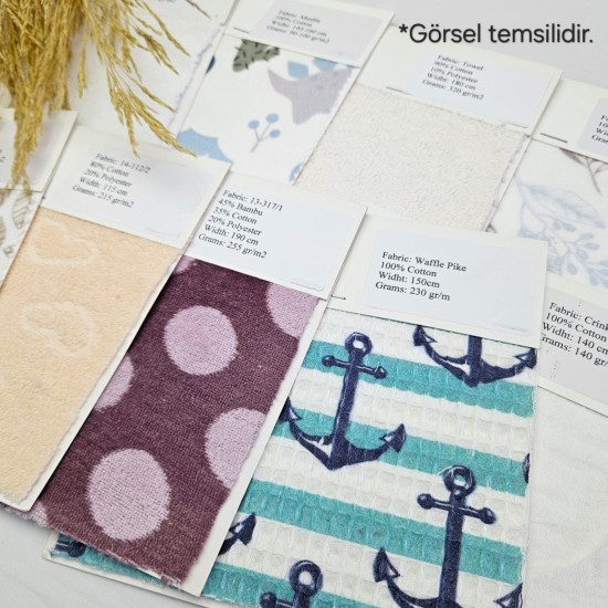 Tasarımcılar ve Kumaş Öğrenmek isteyenler için Kumaş Örnekleri Kiti | Ev Tekstili