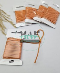 3 mm Yuvarlak Yumuşak Lastik İp 5 mt | Bel Paça Don Lastiği | Aksesuar Lastiği Taba_158