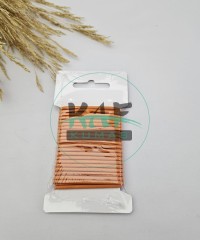 3 mm Yuvarlak Yumuşak Lastik İp 5 mt | Bel Paça Don Lastiği | Aksesuar Lastiği Taba_158